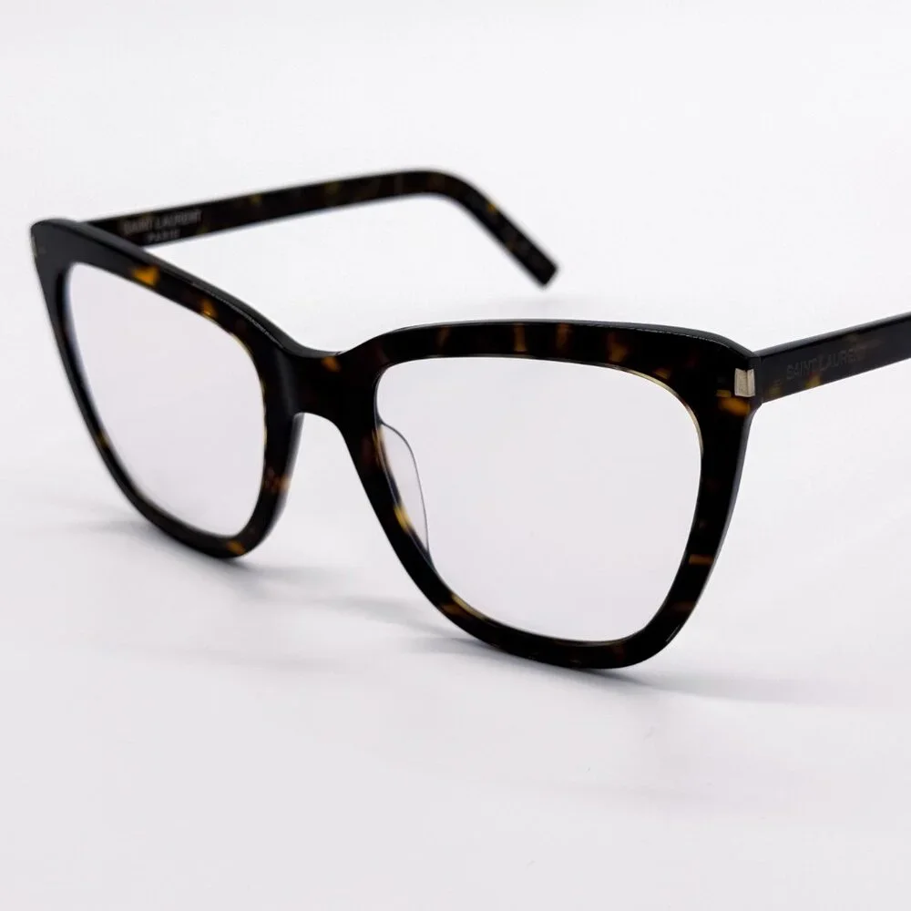 NEW SAINT LAURENT SL 548 SLIM 007 HAVANA WOMEN EYEGLASSES SAINT LAURENT SL548